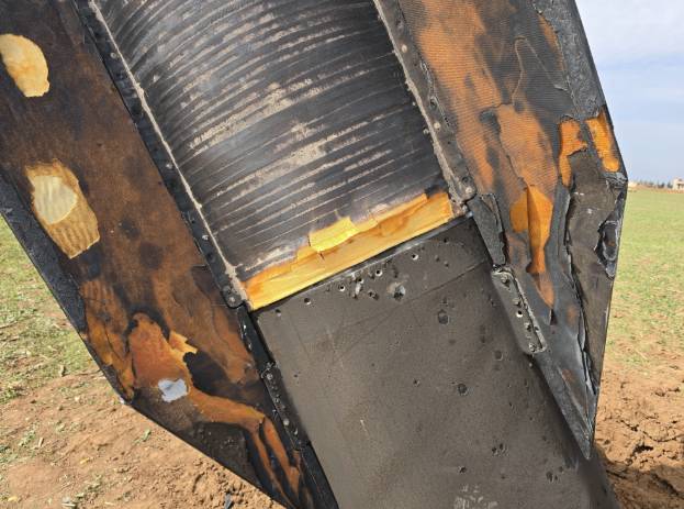 İran'ın Suriye'ye attığı füzenin görüntülerine ulaşıldı 5